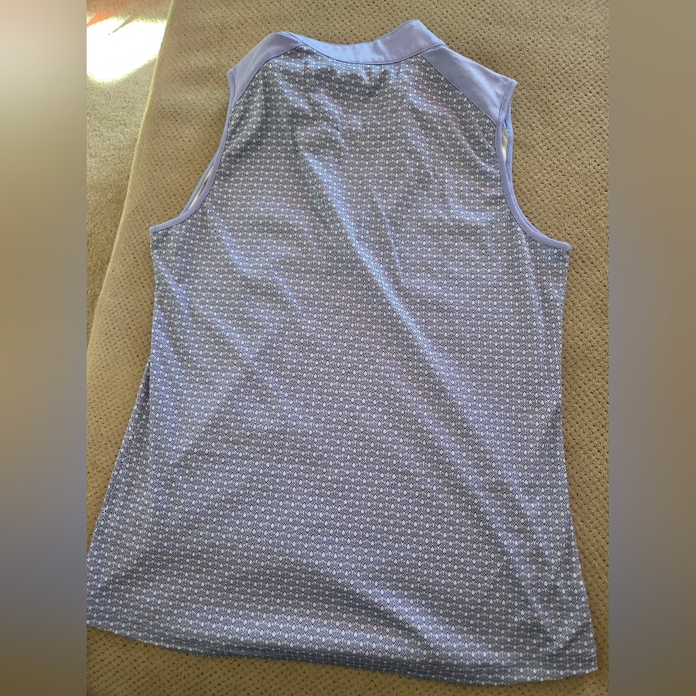 Greg Norman Golf 2 piece women's outfit SLEEVELESS ZIP POLO medium & skort - Picture 8 of 16